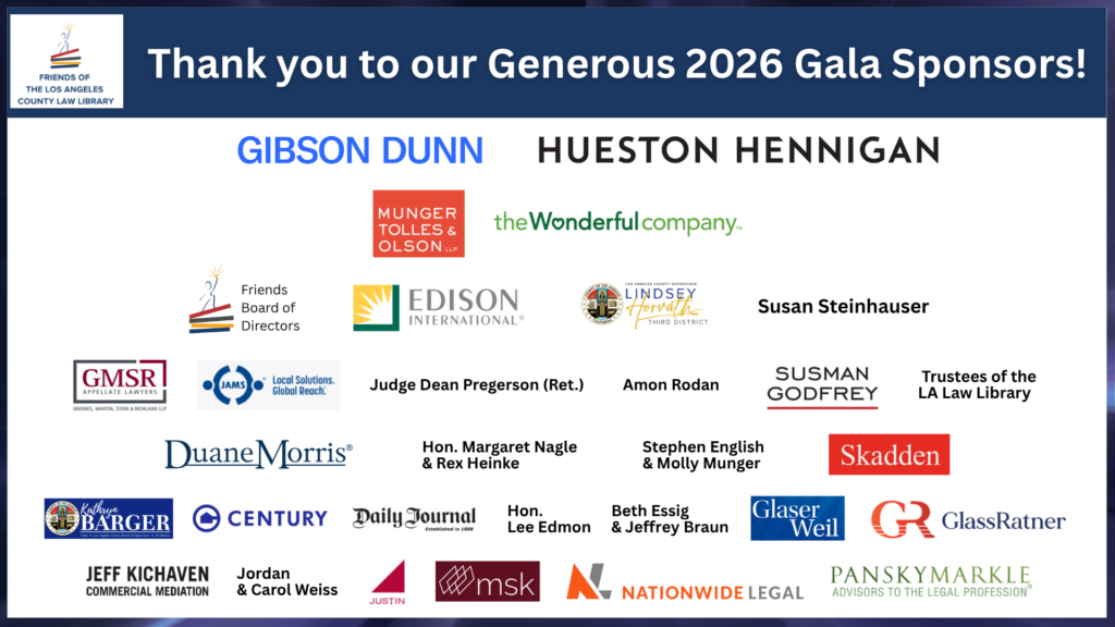 2026 Beacon of Justice Gala Sponsors